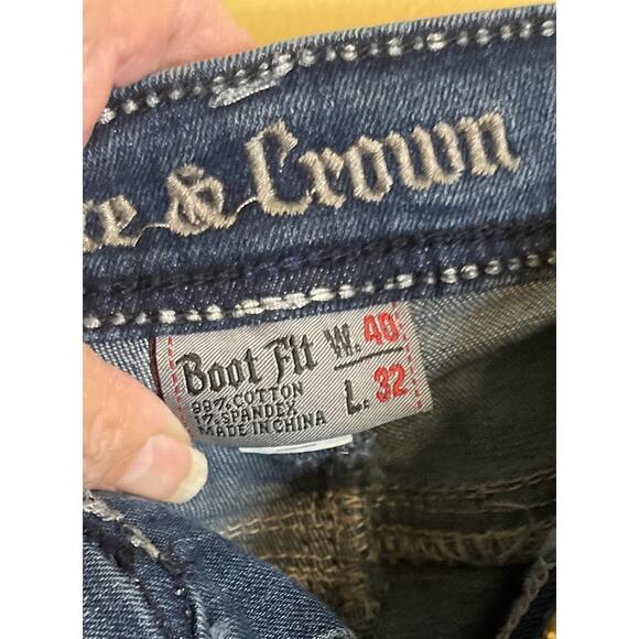 Axe & Crown Men's Boot Fit Jeans Size 40 X 32 - Picture 4 of 7